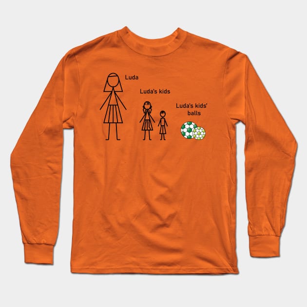 Luda's kids' balls Long Sleeve T-Shirt by Evgeniya